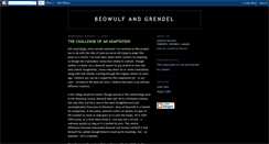 Desktop Screenshot of beowulf-movie.blogspot.com