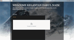 Desktop Screenshot of kelantanbeach.blogspot.com