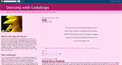Desktop Screenshot of dancingwithladybugs.blogspot.com
