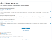 Tablet Screenshot of dinarsemarang.blogspot.com