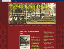Tablet Screenshot of abbeville-journal-review.blogspot.com