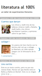 Mobile Screenshot of literaturaalcienporciento.blogspot.com