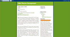 Desktop Screenshot of mba-pharma-management.blogspot.com