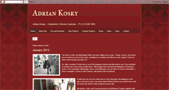 Desktop Screenshot of adriankosky.blogspot.com