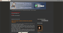 Desktop Screenshot of formandogoleiros.blogspot.com