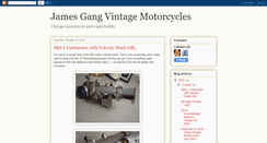 Desktop Screenshot of jamesgangcycles.blogspot.com