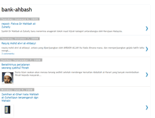 Tablet Screenshot of bank-ahbash.blogspot.com