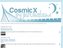 Tablet Screenshot of cosmicx.blogspot.com