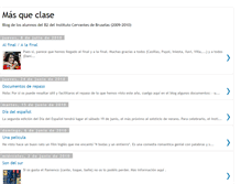 Tablet Screenshot of masqueclase.blogspot.com