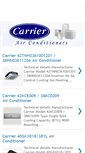 Mobile Screenshot of carrieraircon.blogspot.com