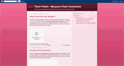 Desktop Screenshot of flashfetish.blogspot.com