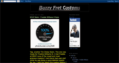 Desktop Screenshot of buzzyfretcustoms.blogspot.com