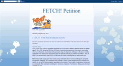 Desktop Screenshot of fetchpetition.blogspot.com