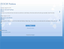 Tablet Screenshot of fetchpetition.blogspot.com
