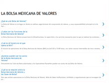 Tablet Screenshot of bolsadevaloresmx.blogspot.com