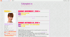 Desktop Screenshot of eelynfanclub.blogspot.com