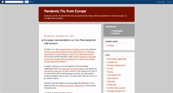 Desktop Screenshot of europepanflu.blogspot.com