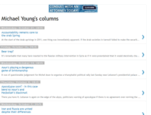 Tablet Screenshot of michaelyoungscolumns.blogspot.com