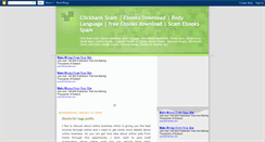 Desktop Screenshot of clickbankscam.blogspot.com