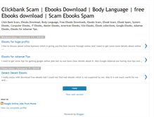 Tablet Screenshot of clickbankscam.blogspot.com