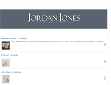 Tablet Screenshot of jordanjonesart.blogspot.com