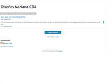 Tablet Screenshot of marianacda.blogspot.com