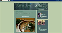 Desktop Screenshot of foodforrabbits.blogspot.com