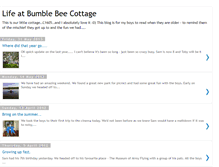 Tablet Screenshot of lifeatbumblebeecottage.blogspot.com