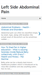 Mobile Screenshot of leftsideabdominalpain.blogspot.com