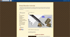 Desktop Screenshot of denisboucher.blogspot.com