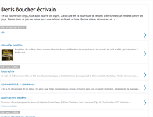 Tablet Screenshot of denisboucher.blogspot.com