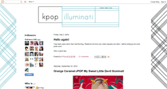 Desktop Screenshot of kpopilluminati.blogspot.com