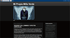 Desktop Screenshot of millaverde.blogspot.com