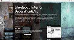 Desktop Screenshot of life-decointeriordecorationart.blogspot.com