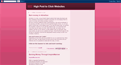 Desktop Screenshot of highpaidclick.blogspot.com