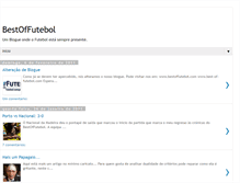 Tablet Screenshot of best-of-futebol.blogspot.com