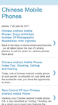 Mobile Screenshot of chinesesmobilephones.blogspot.com