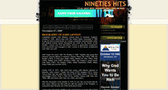 Desktop Screenshot of ninetieshits.blogspot.com