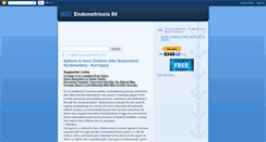 Desktop Screenshot of endometriosis84.blogspot.com