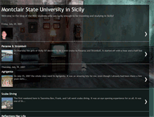Tablet Screenshot of montclairinsicily.blogspot.com