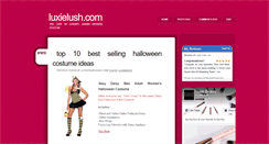 Desktop Screenshot of luxielush.blogspot.com