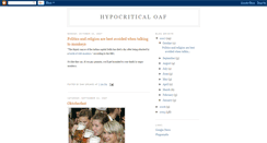 Desktop Screenshot of hypocriticaloaf.blogspot.com