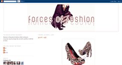 Desktop Screenshot of forcesoffashion.blogspot.com