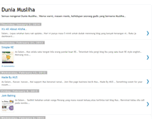 Tablet Screenshot of duniamusliha.blogspot.com