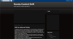 Desktop Screenshot of keretacontroldrift.blogspot.com