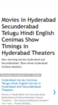 Mobile Screenshot of hyderabadmoviescenimas.blogspot.com