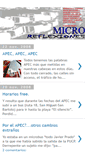 Mobile Screenshot of microreflexiones.blogspot.com