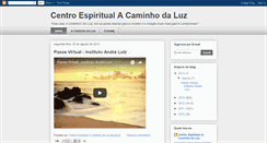 Desktop Screenshot of ceacaminhodaluz.blogspot.com