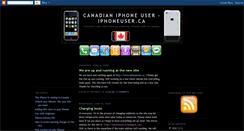 Desktop Screenshot of iphoneuserca.blogspot.com