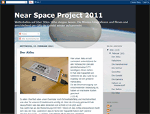 Tablet Screenshot of nearspaceproject.blogspot.com